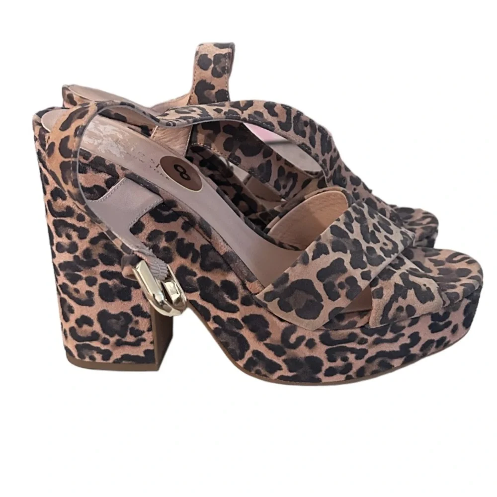 Kate Spade Grace Leopard Platform Sandals